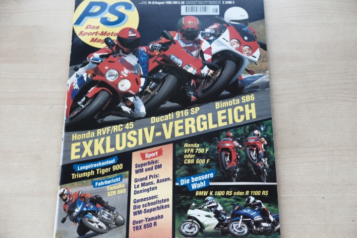 PS Sport Motorrad 08/1995